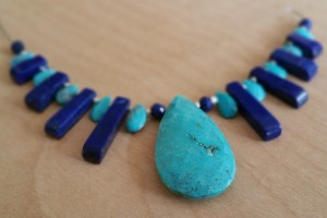 Turquoise with Lapis Lazuli